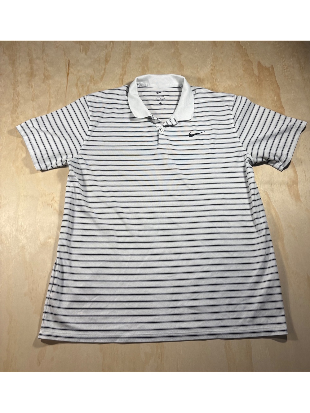 Nike Dri-fit Polo Golf Shirt Mens Short Sleeve Knit Pullover SIZE XL